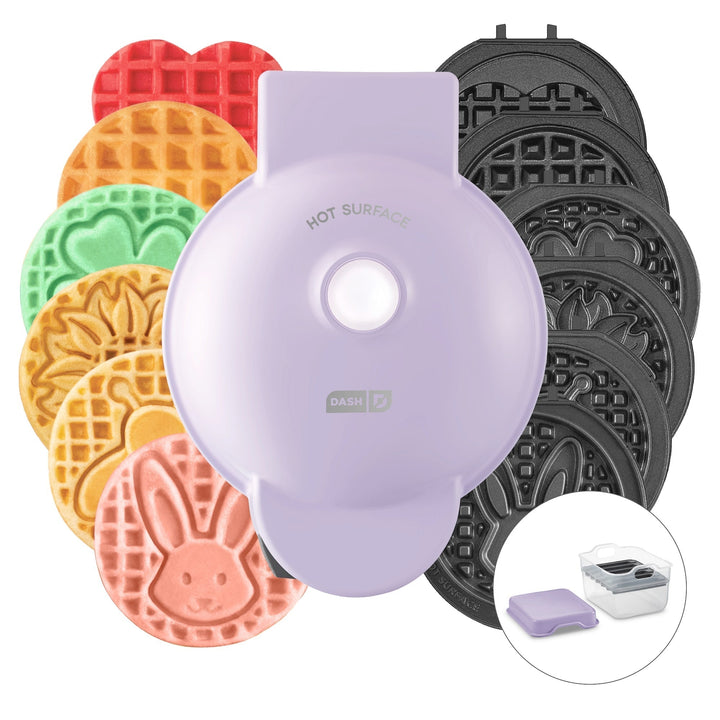 MultiMaker Mini System with Removable Plates: Waffle & Griddle J3